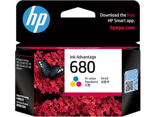 HP 680 Tri-Color Original Ink Cartridge
