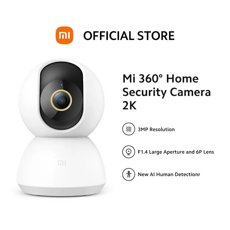 Mi 2K Pro Camera /CCTV + Adapter + 128GB