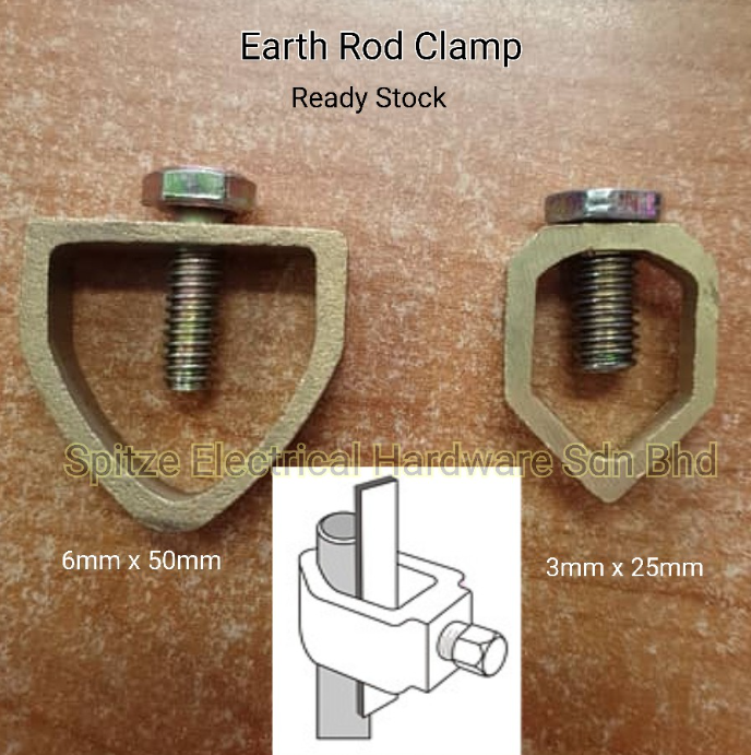 COPPER EARTH CLAMP / Earthing Rod Clamp