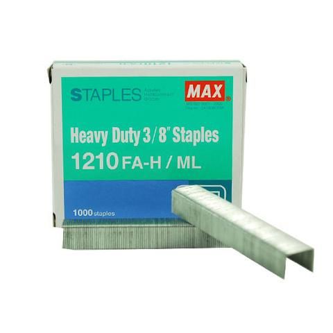 MAX STAPLES 1210 (23/10) 1000'S/BX (10SBX/BX) (HEAVY DUTY)