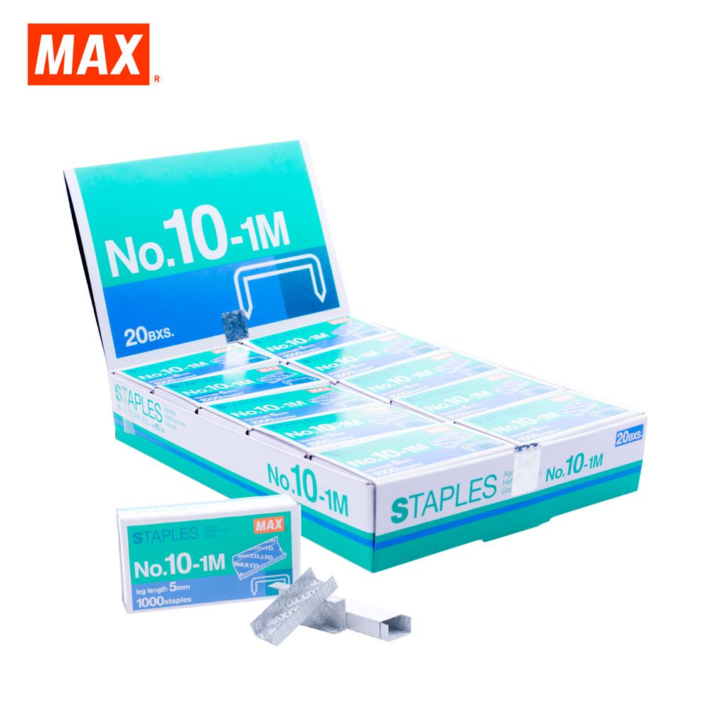MAX Staples No.10-1M 20 bxs