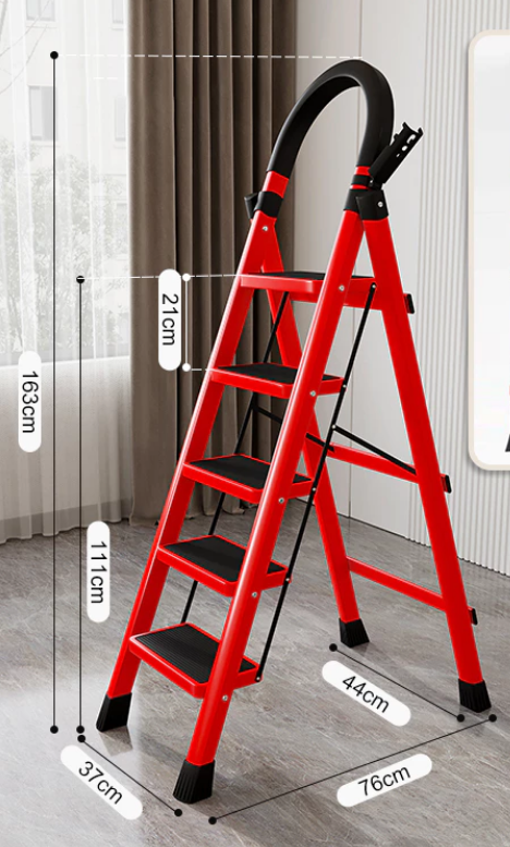 5 Step Ladder Foldable heavy duty