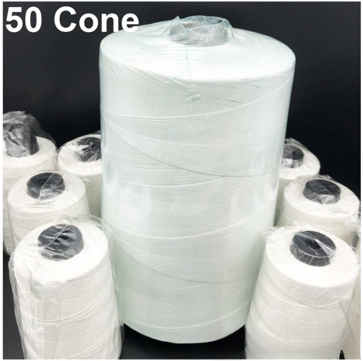 BAG CLOSER THREAD INDUSTRIAL BAG SEWING THREAD BENANG JAHIT FOR BAG STITCHING SACK UNTUK KARUNG GUNI (BCT-6-200-220X50R)