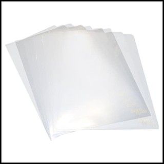 EASTERN F4 CLEAR L-OPEN DOCUMENT HOLDER (24PCS/PK)