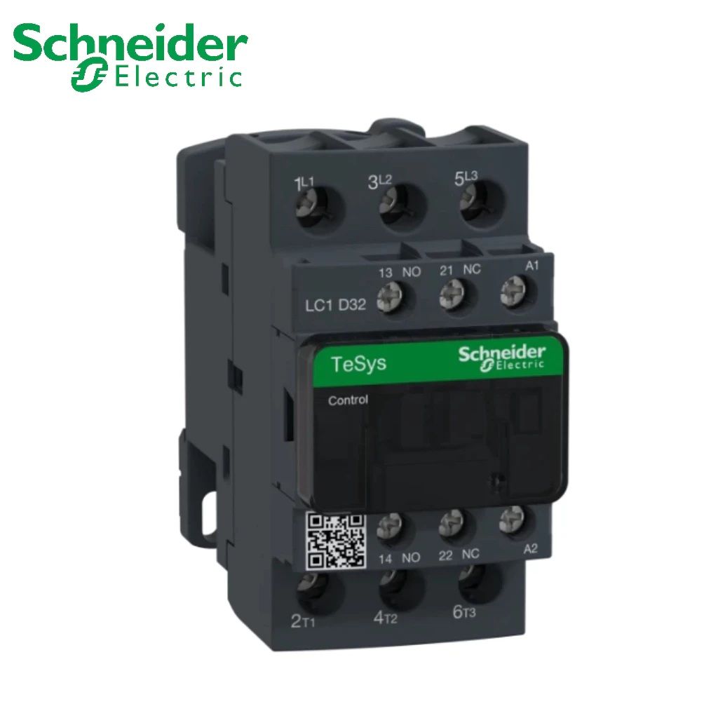 Schneider Contactor Schneider LC1D32 3P (3NO), 32 AMP AC, 240V TeSys