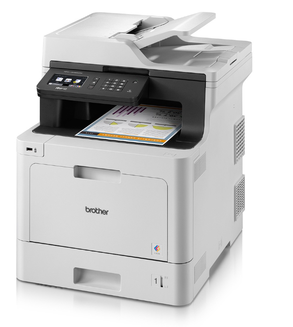 BROTHER MFC-L8690CDW ALL IN ONE WIRELESS COLOUR LASER PRINTER | AUTO 2-SIDED PRINT / SCAN | USB DIRECT | SCAN COPY FAX