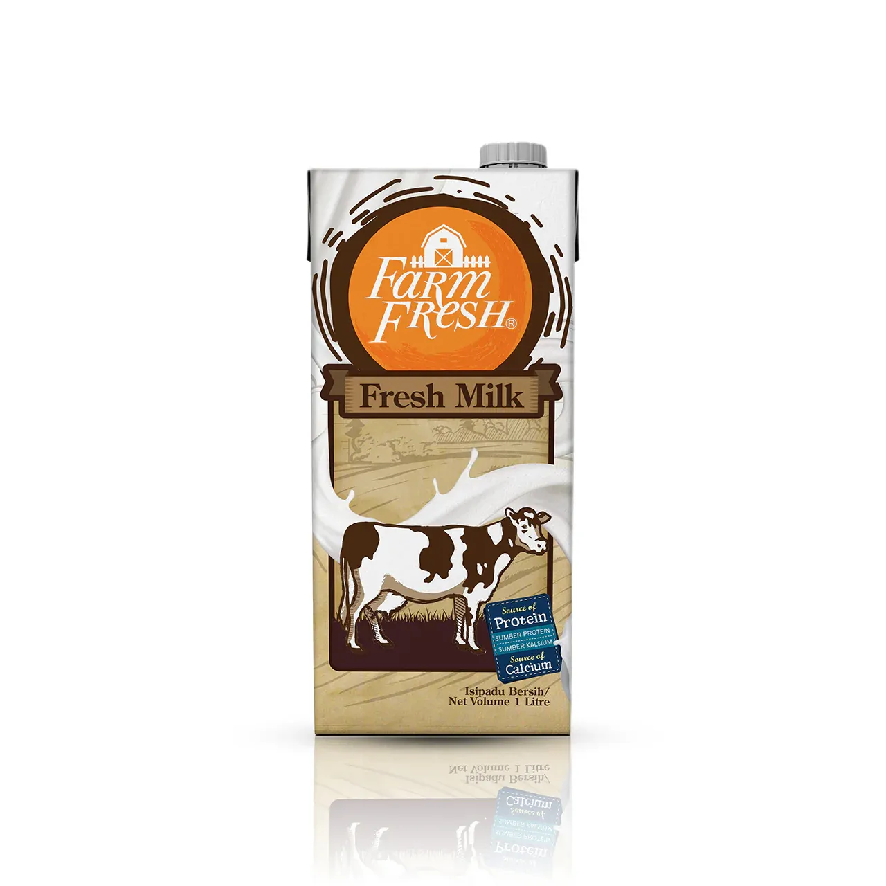Farm Fresh UHT Fresh Milk Helicap 1L X 12