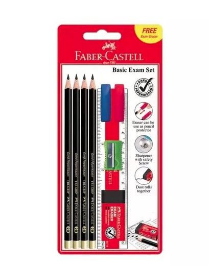 FABER-CASTELL 212141 2B BASIC EXAM SET