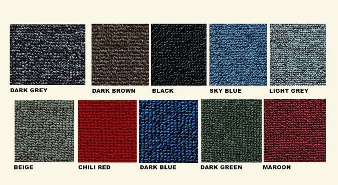 QP Karpet Pejabat Loop Pile - Per Roll (102 sqft)