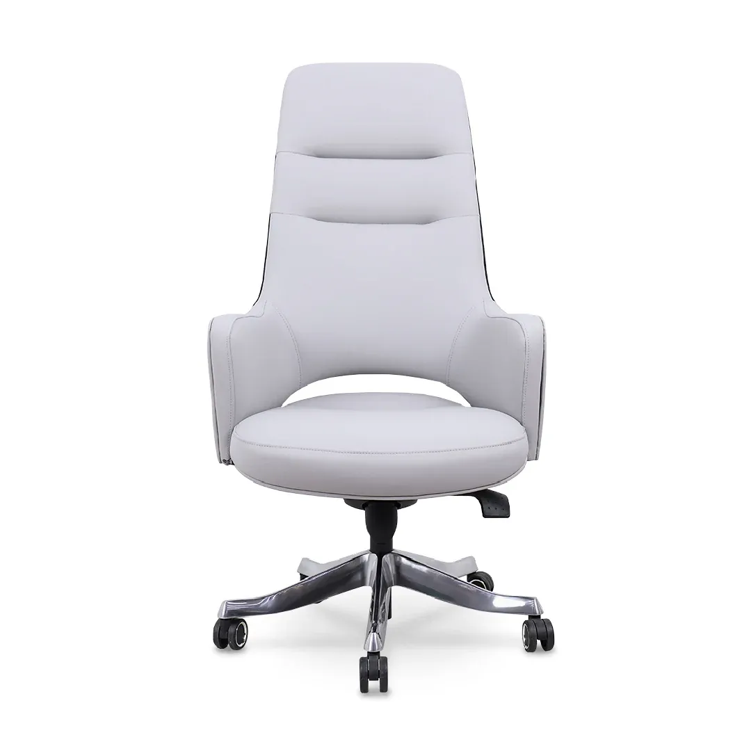 Wess Celine High Back Chair - Half Leather