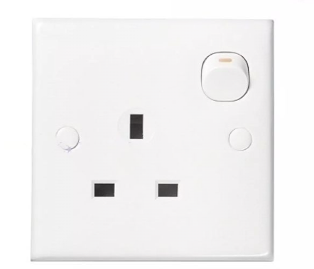 Schneider E15R 13A 1 Gang Switch Socket