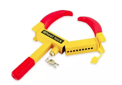 Heavy Duty Wheel Clamp Tyre Lock,c/w 3Keys