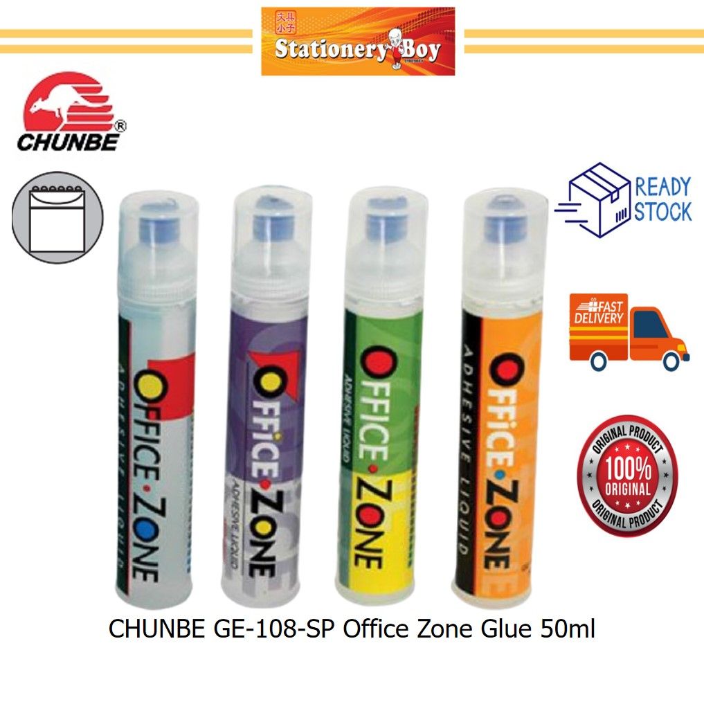 CHUNBE Water Glue Office Zone GE108-SR 50ml / Gam Cecair