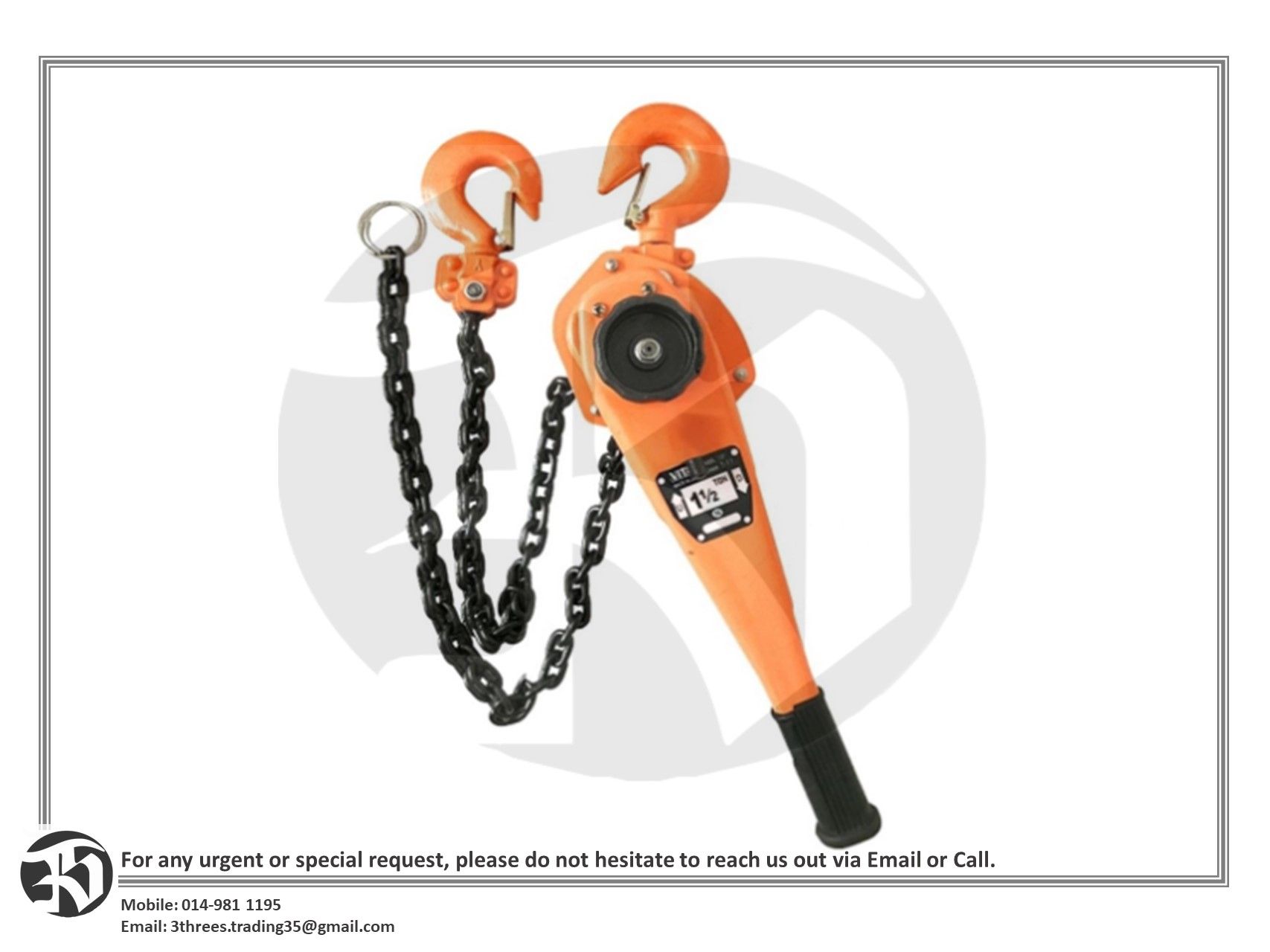 Pull & Lift 1.5 / 2.0 Ton