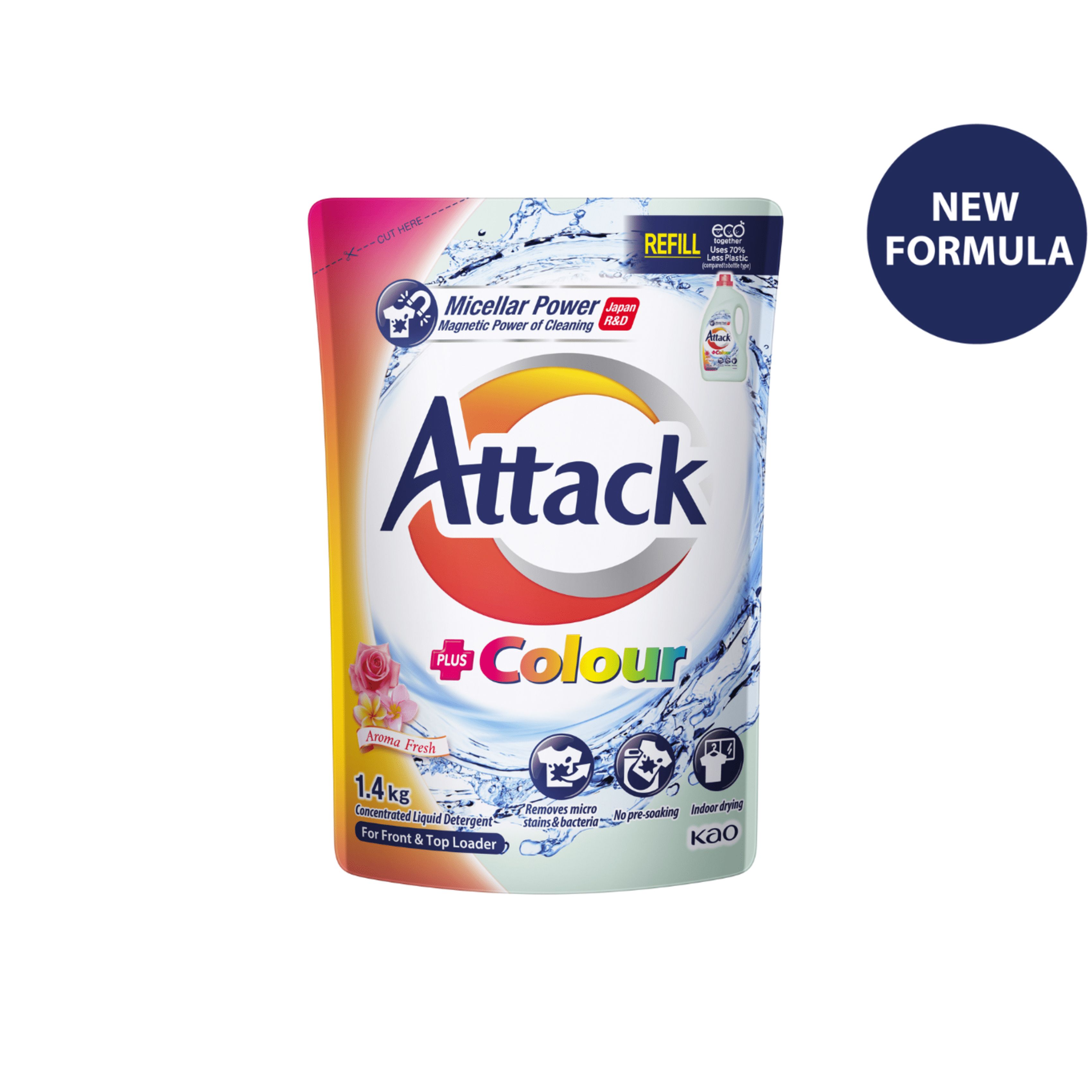 ATTACK LIQUID COLOUR REF 1400G