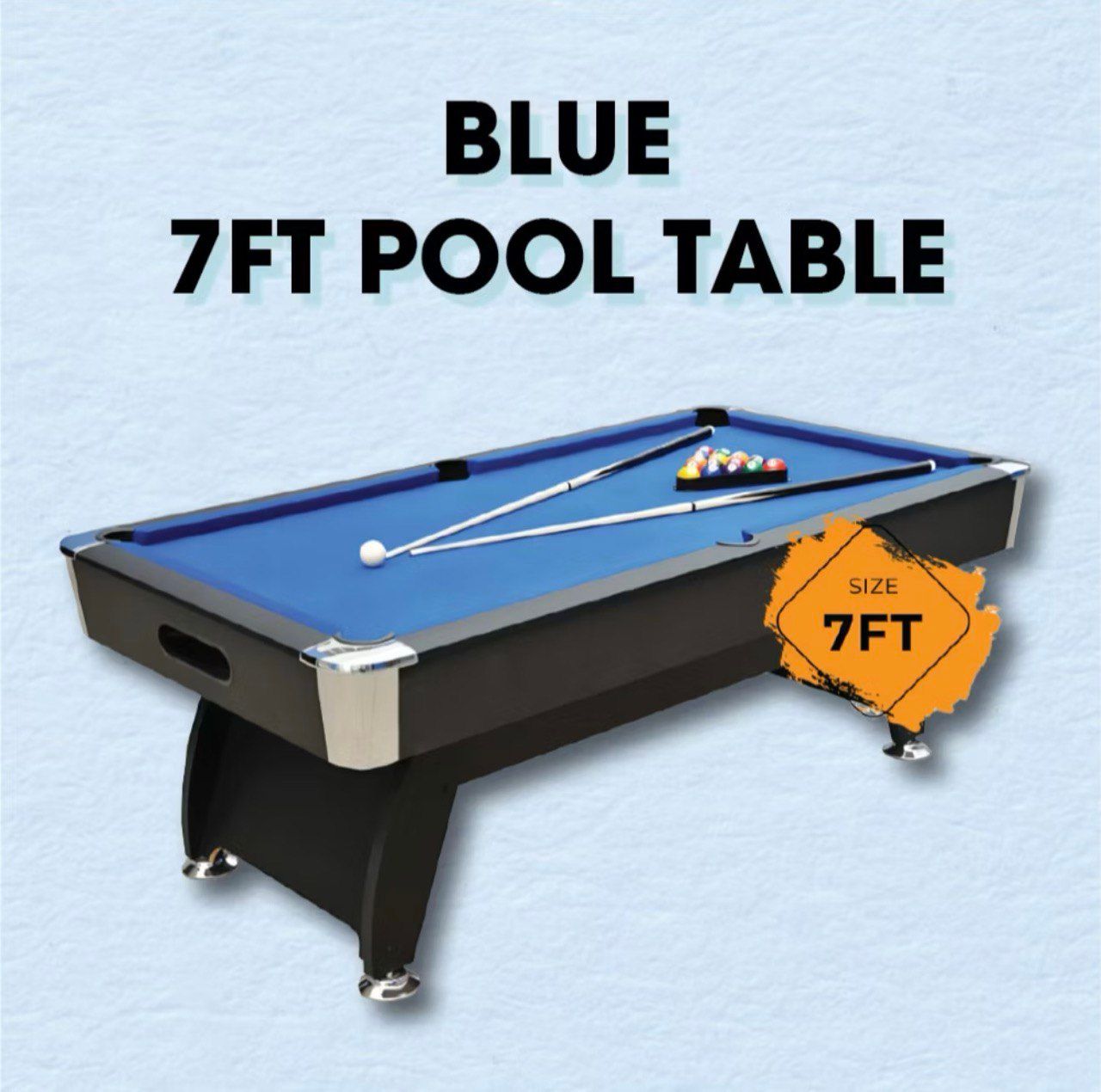 Pool Table 7ft (American billiard table Snooker set)