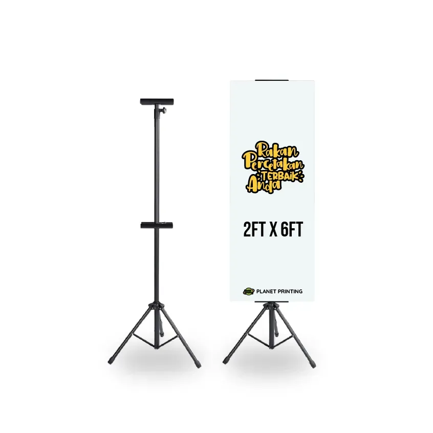 2FT x 6FT Banner / Bunting With Printing + Tripod