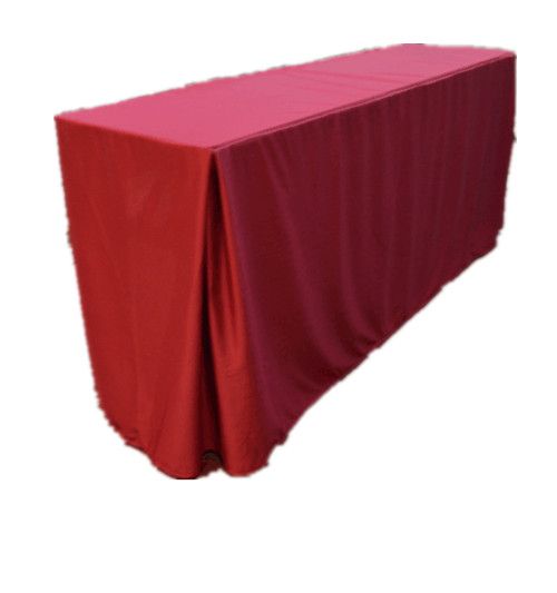 2' X 6' BANQUET TABLE WITH CLOTH COVER