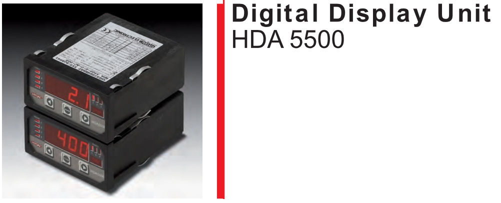 Hydac Digital Display Unit