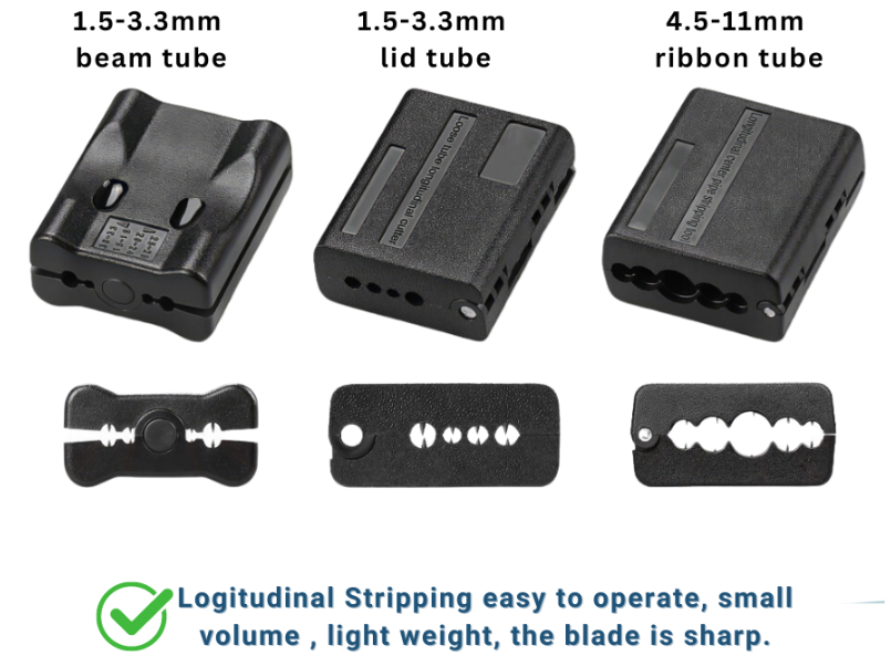 FIBER CABLE JACKET SLITTER LOOSE TUBE FIBER BUNDLE LONGITUDINAL TUBE LOOSE FIBER OPTIC BUFFER TUBE STRIPPER BT301