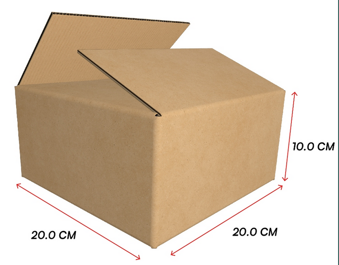 Reliance Storage Box With Top Cover / Empty Carton Box / Kotak Simpanan Penutup # Ukuran : 43cm (L) x 36cm (W) x 30cm (H) # Max. Hold-Up 20Kg # Boxman B04 # RS1630 ( KTT : 1 Set @ 10 Kotak Kosong )