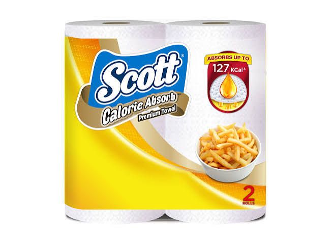 12x2x55s Scott Kitchen Towel Calorie Absorb (12352A)