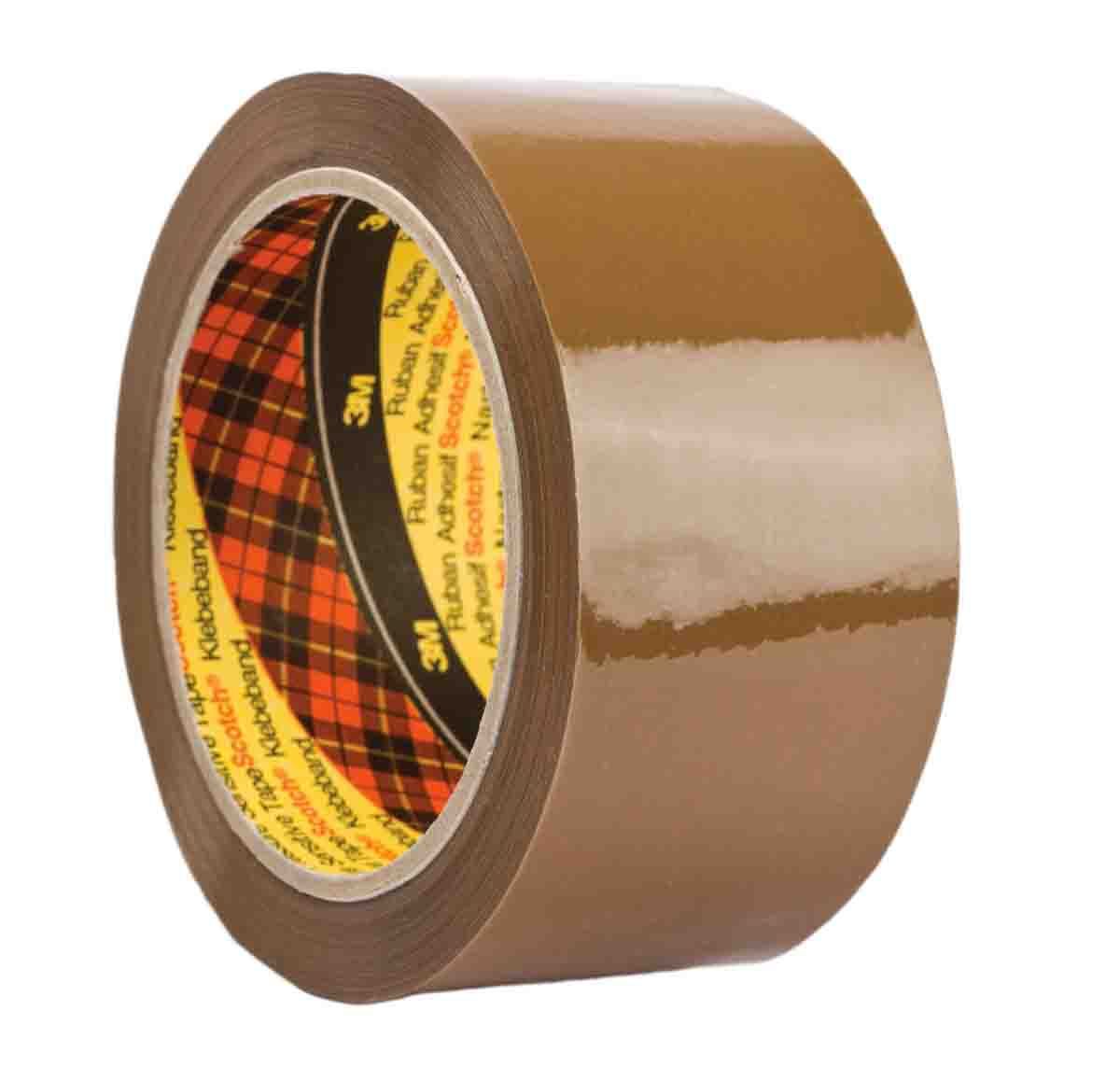 3M SCOTCH 3739 Brown Packing Tape, 66m x 50mm