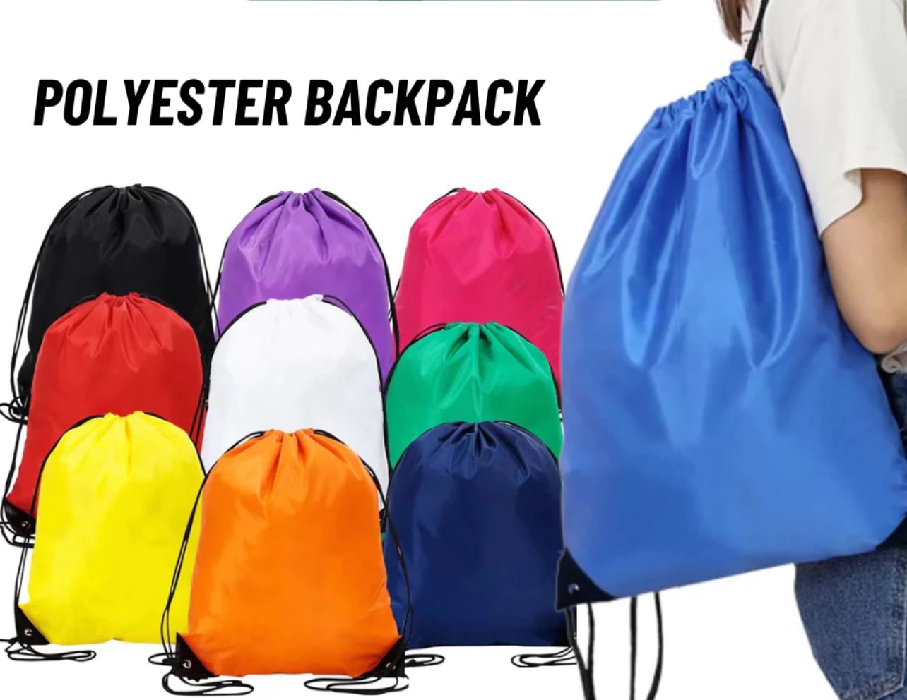 Drawstring Bag Polyester Drawstring Bag Waterproof Outdoor Sport Bag Sport Backpack