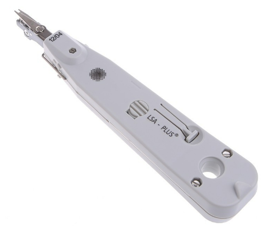 RJ45 Crimper Professional LSA-plus Telecom Phone Wire Cable RJ11 Optical Punch Down Crimping Tool Kit