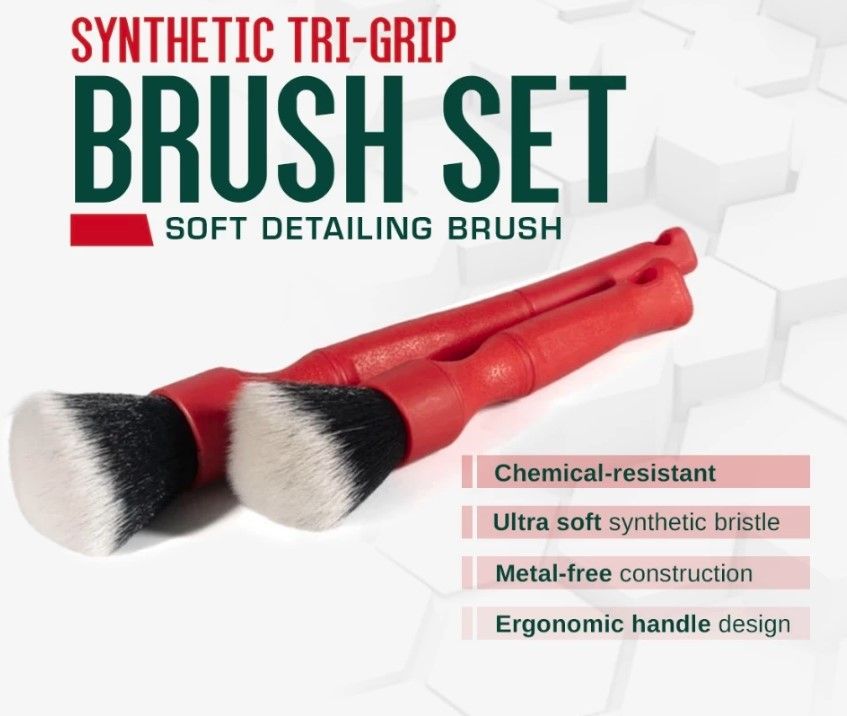 OSREN ORIGINAL DETAIL FACTORY™ TRI-GRIP DETAIL BRUSH SET