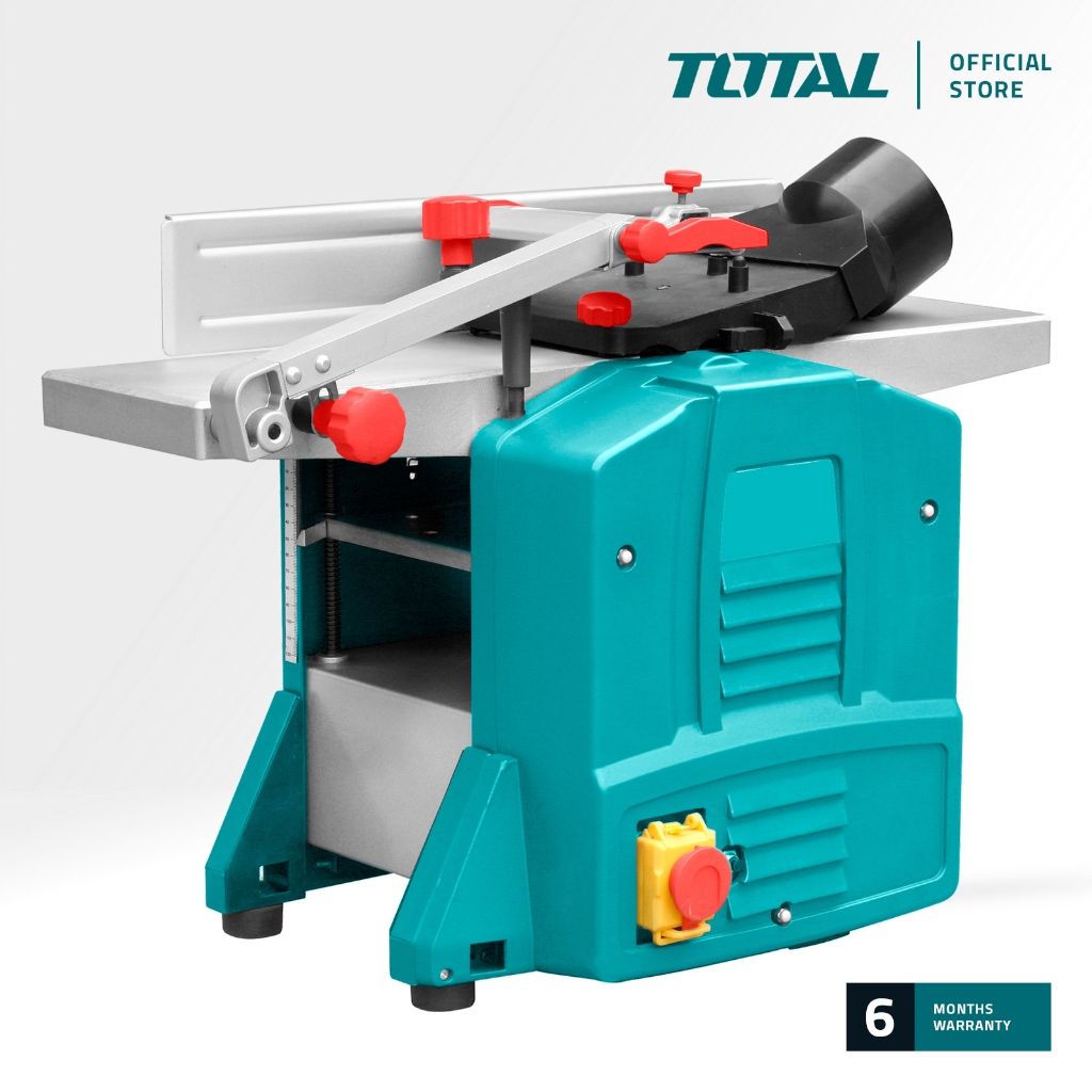 TOTAL JOINTER & PLANER FOR WEATHERED ROUGH & WORN WOOD FACE TO BE STRAIGHT AND TRUE (1500W/204MM X 5-120MM) TJPR15001