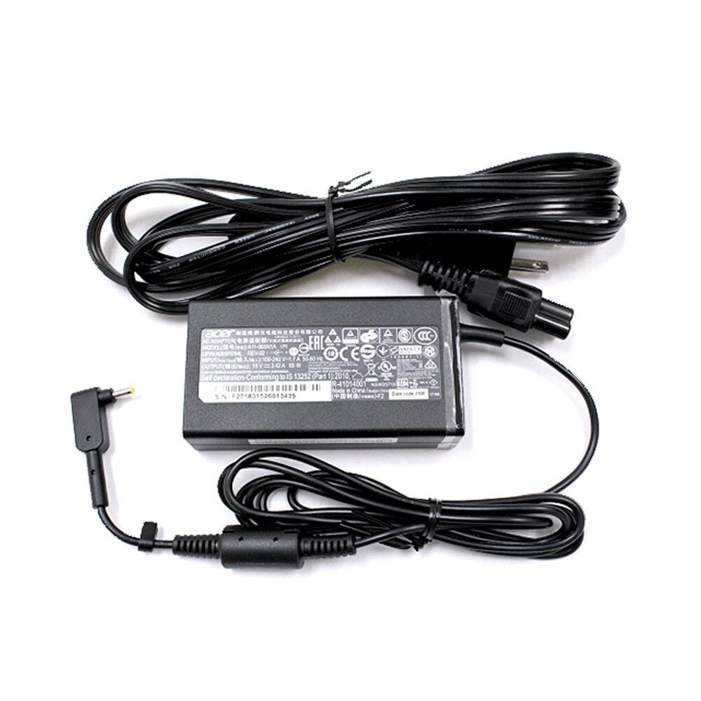Acer Laptop Power Adapter Kit with Power Cord (Small Pin)