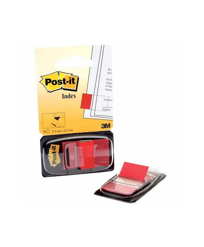 3M Post It Flag Tape 680 Red