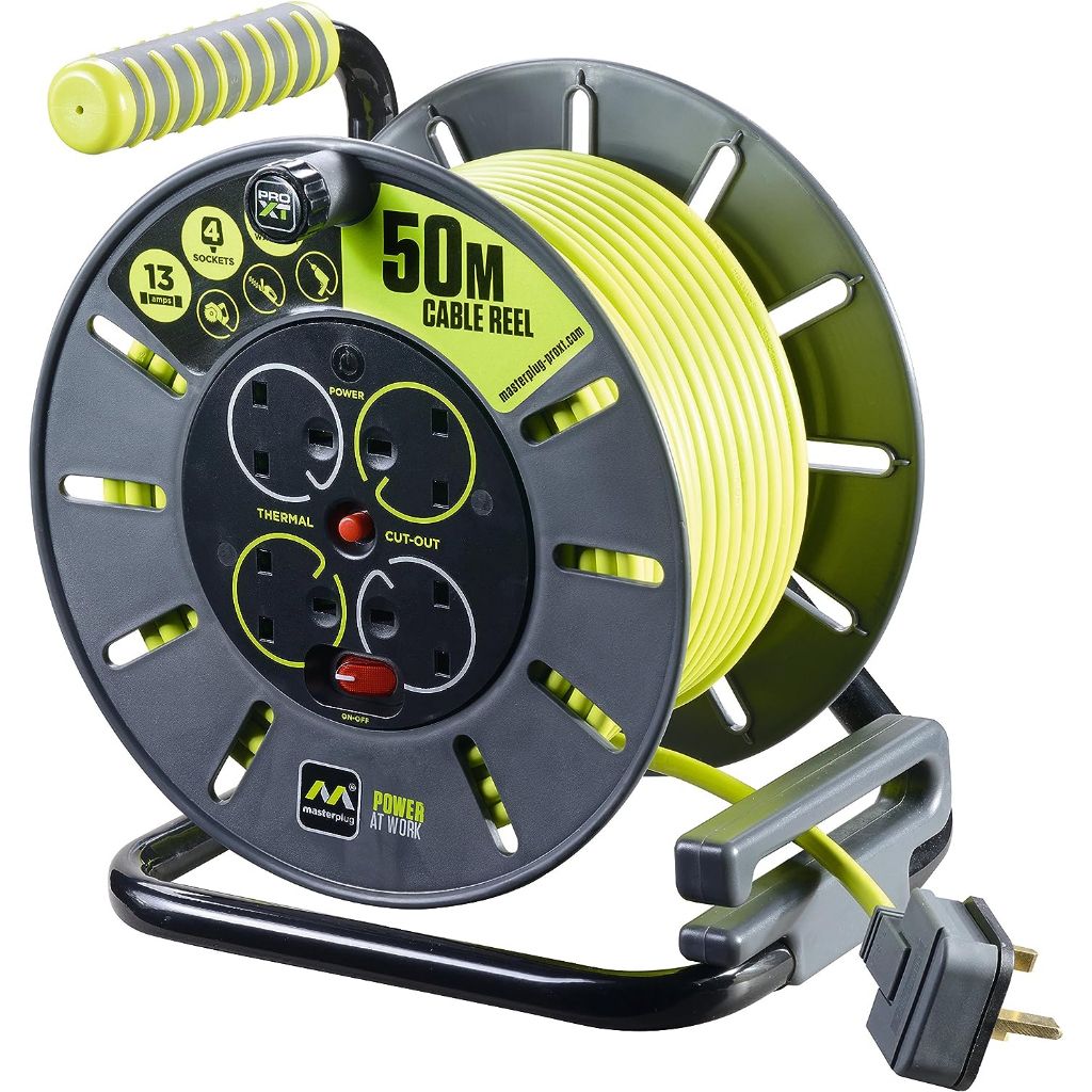 MASTERPLUG @ DEFENDER OPEN REEL WITH 50M OLU50134SLPX