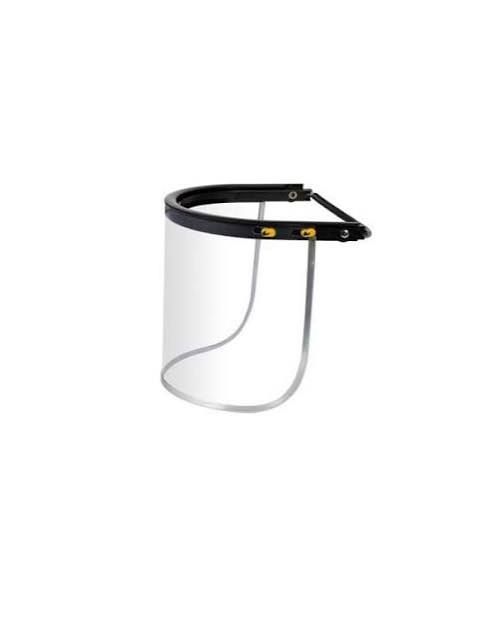 FACE SHIELD VISOR BRACKET (BLACK)