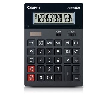 QP Canon Desktop Calculator AS-2400 (14 Digits)