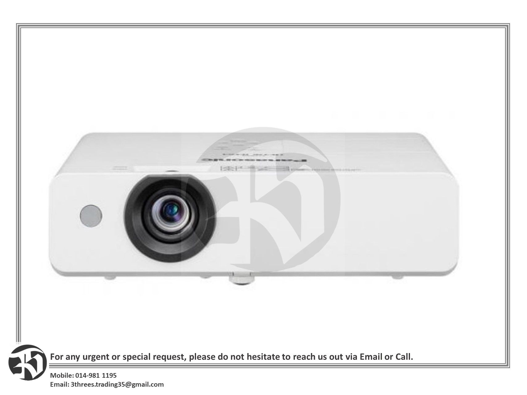 Panasonic PT-LW376 WXGA 3600 Lumens Projector