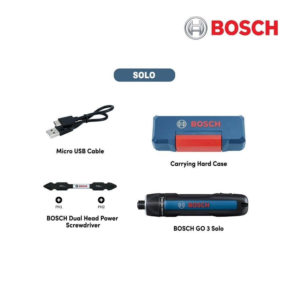 BOSCH GO 3 Upgraded Cordless Screwdriver