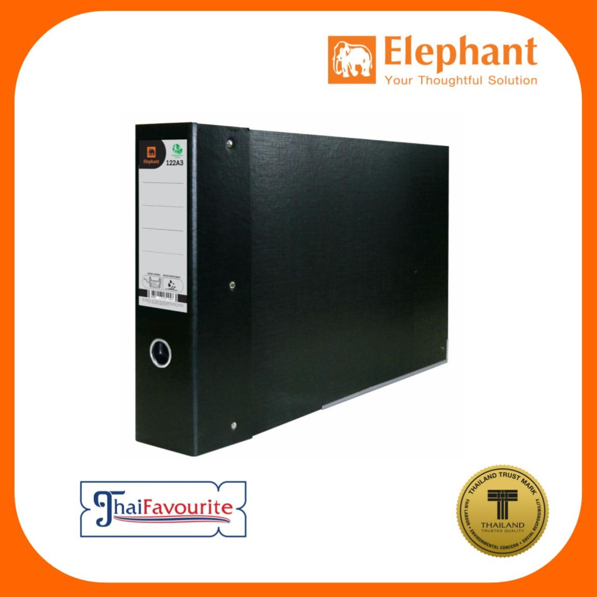 Elephant Lever Arch File 3" (A3 Size)