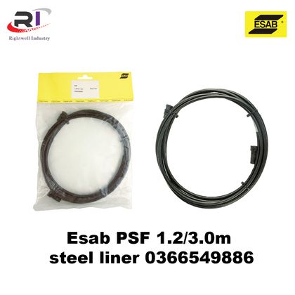 RIGHTWELL ESAB PSF STEEL LINER 1.2MM (3M) (0366549886)