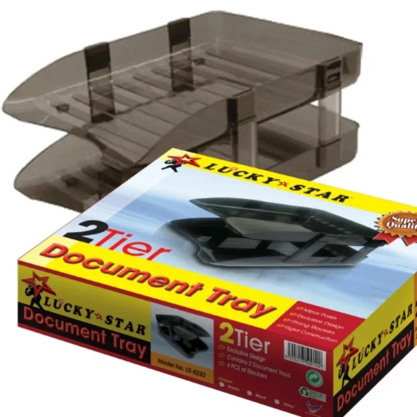 LUCKY STAR DOCUMENT TRAY 2TIER