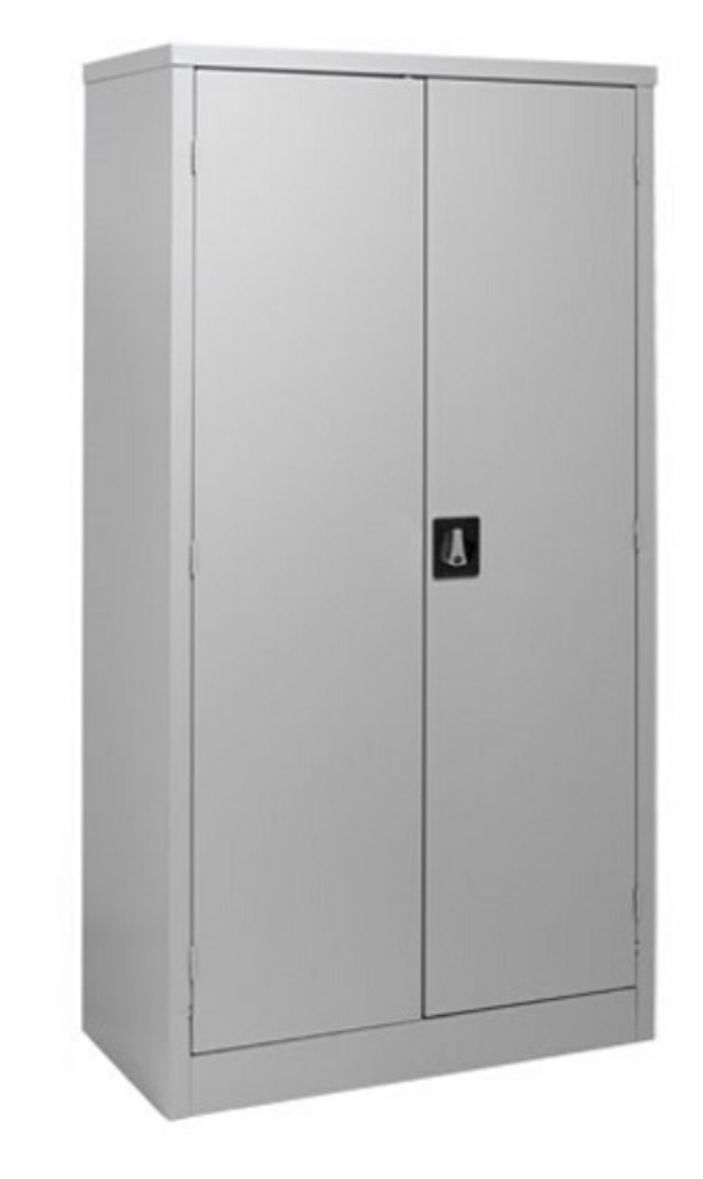 FULL HEIGHT STEEL CABINET WITH STEEL SWINGING DOOR
