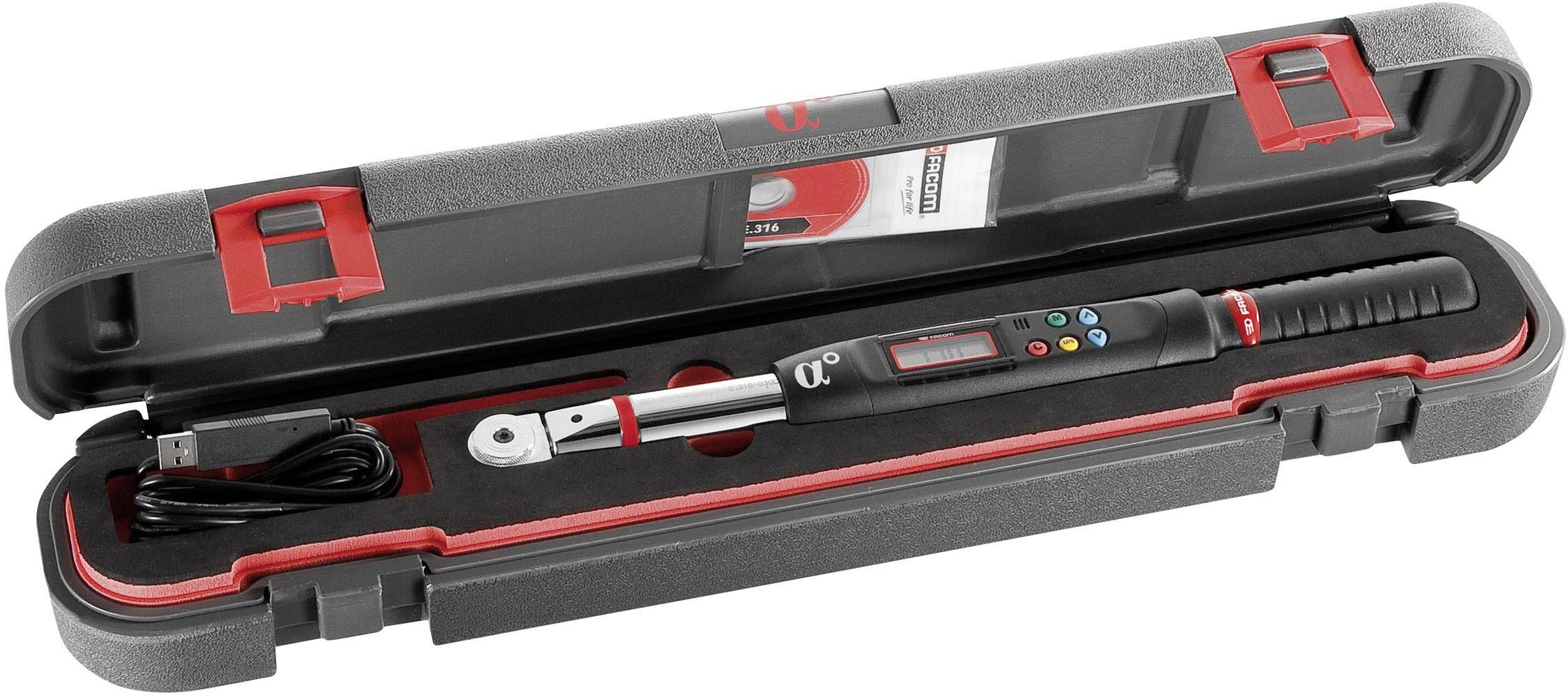 Facom *Facom E.316A30R Electronic Torque Wrench 1/4 in Drive