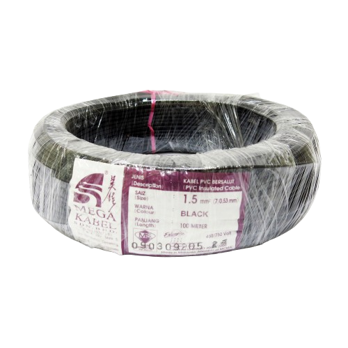 Cable Black 1.5mm
