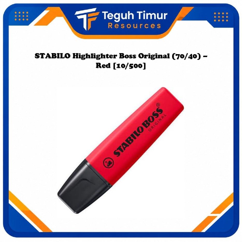 Highlighter Boss - Original ( 70/40 ) - Red [10/500]
