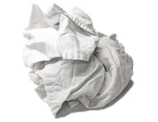 White Cotton Rags 10 Kg (Unsewed/White)