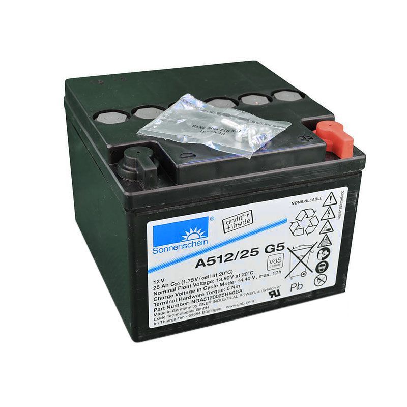 Sonnenschein *Sonnenschein 12V NGA5120025HS0BA Sealed Lead Acid Battery - 25Ah
