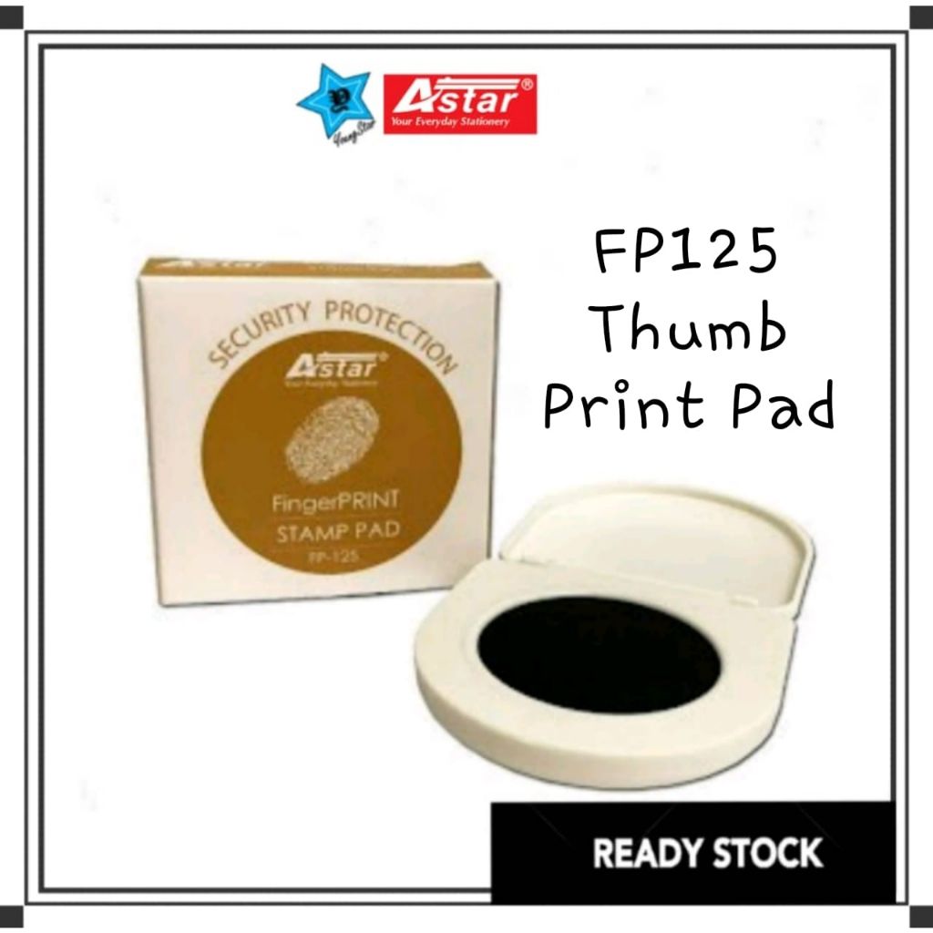 Astar Thumb Print Pad