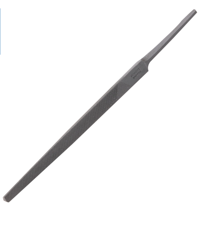 Kennedy 100mm (4") Three Square Smooth Engineers File KEN0300510K