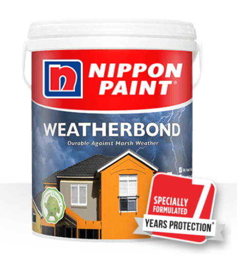 NIPPON PAINT WHEATHERBOND EXTERIOR / CAPACITY:15LITER PALE